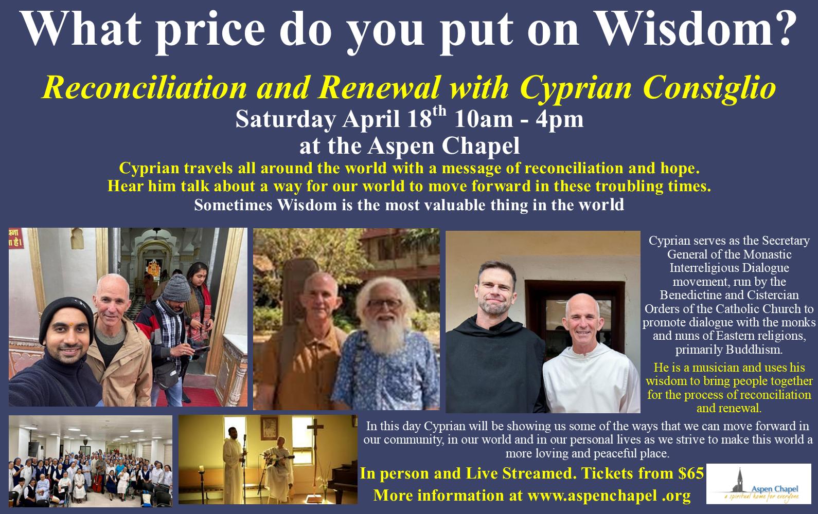 Our next event. Click here for details