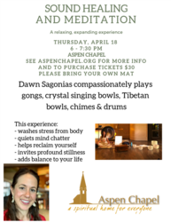 Chapel Sound Healing 4-18-19 P