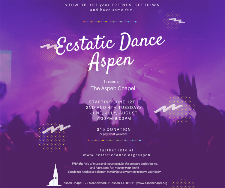 Ecstatic Dance Aspen at the As